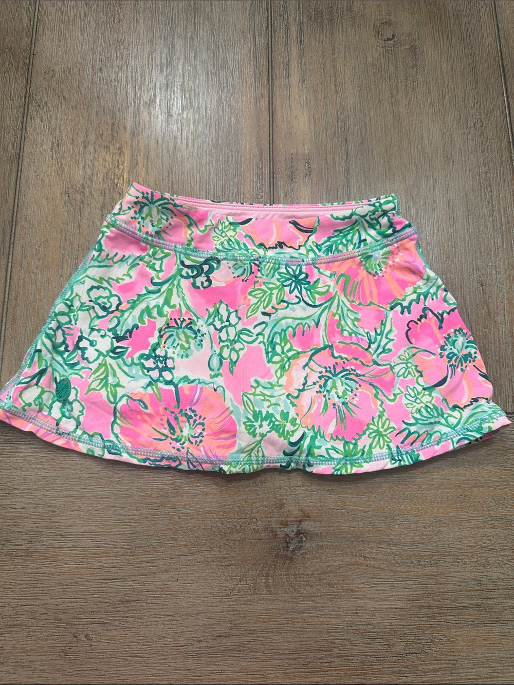 Lilly Pulitzer Luxletic Girls Mini Aila Skort “Perfect Poppy” | Size XS (2-3)